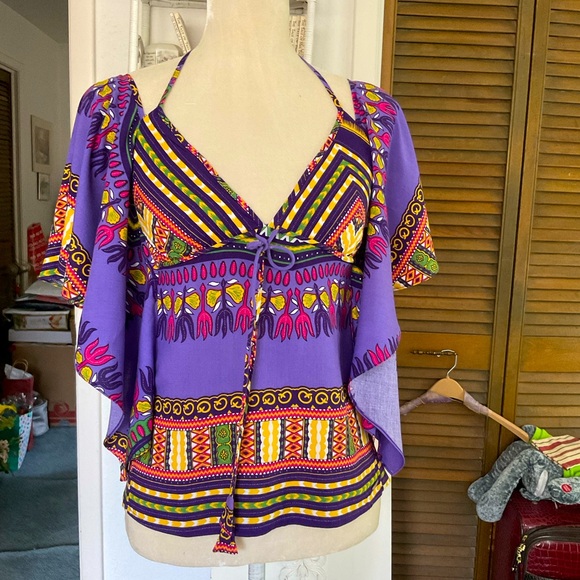 Farm Rio P/XS top/blouse - Picture 6 of 16